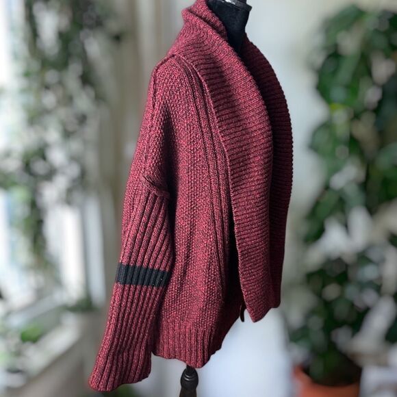 Zadig & Voltaire Merino Wool Shawl Cardigan Size S/XS - Picture 5 of 14